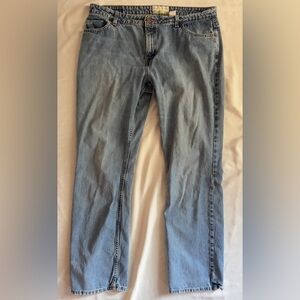 Old Navy Vintage Y2K Light Blue Women’s Curvy Denim Jeans Size 16